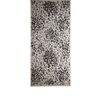 Foulard en georgette de soie à imprimé fauve - Stone Print