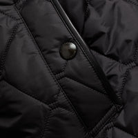 Veste matelassée à capuche repliable - Black