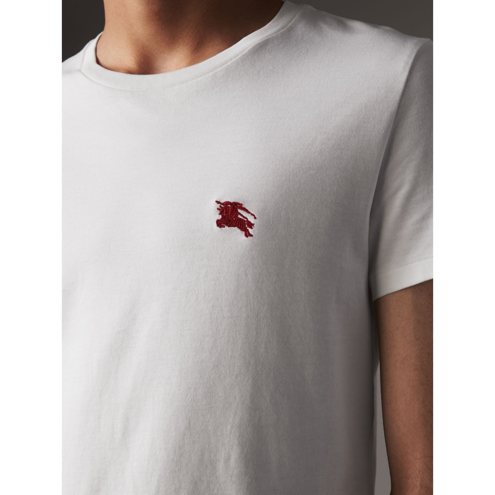 T-shirt en jersey de coton - Optic White