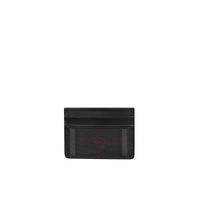 Porte-cartes à motif Horseferry check - Charcoal & Black