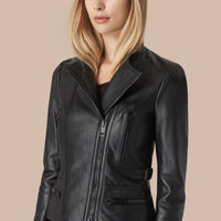 Perfecto en cuir nappa - Black