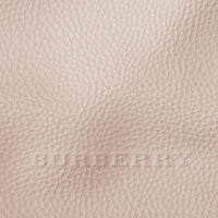 Sac tote medium en cuir orné de touches check - White