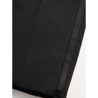Pantalon de smoking en laine - Black