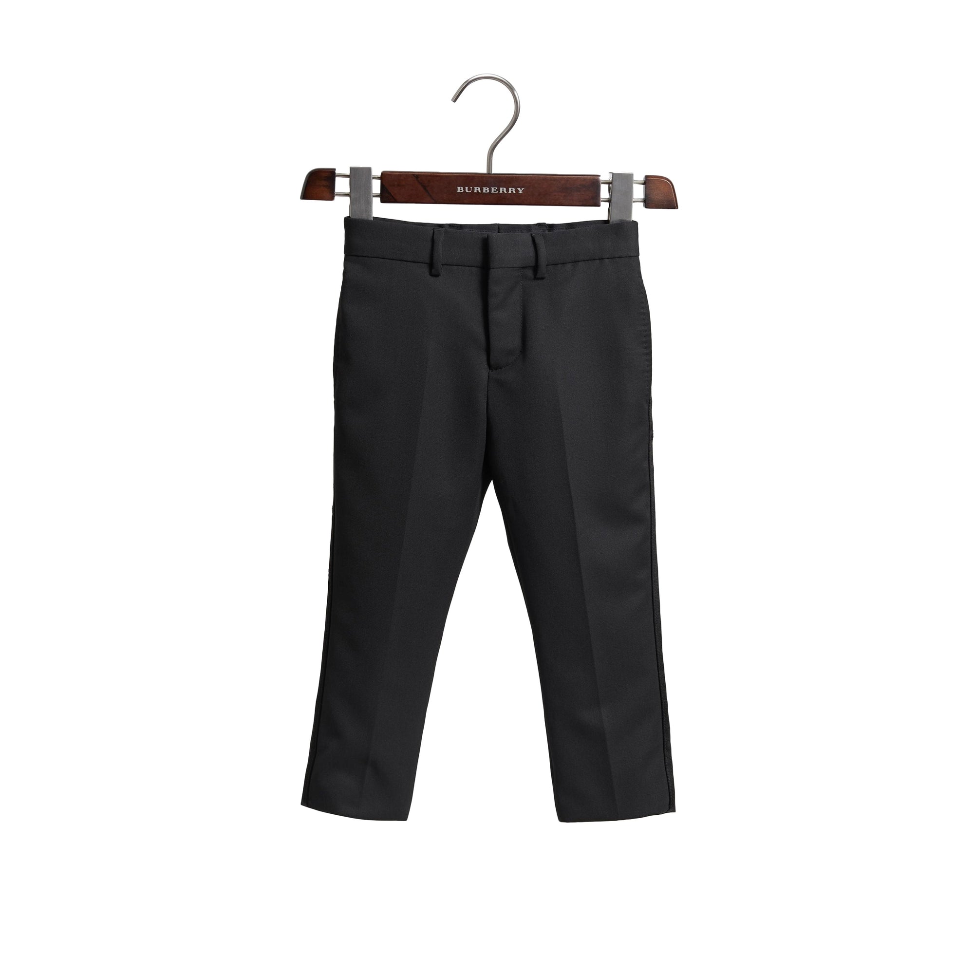 Pantalon de smoking en laine - Black