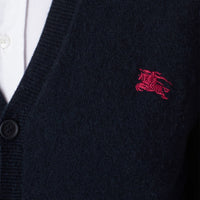 Cardigan à col V en cachemire - Navy