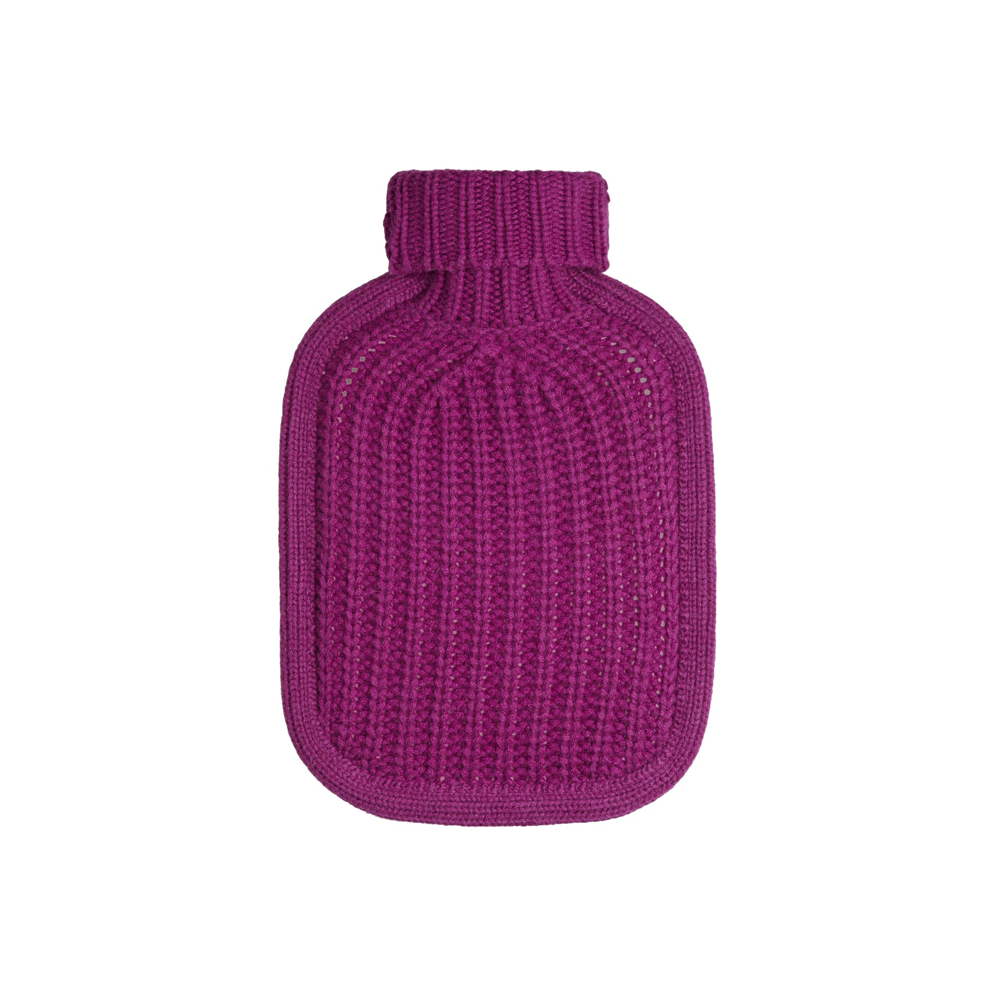 Housse pour bouillotte en cachemire - Magenta Pink