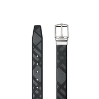 Ceinture réversible en cuir London - Black