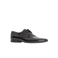 Chaussures à lacets en cuir ciré - Black