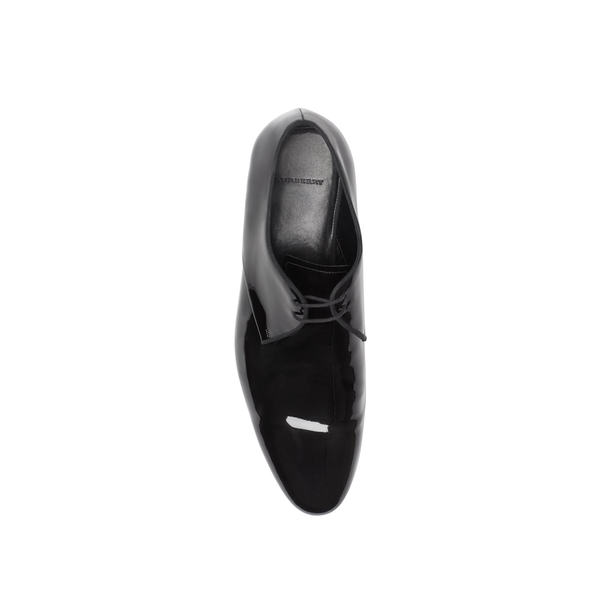 Chaussures à lacets en cuir ciré - Black