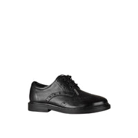 Chaussures Richelieu en cuir avec embout - Black