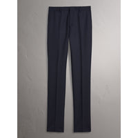 Costume de coupe étroite en laine - Navy