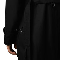The Kensington Trench mi-long - Black