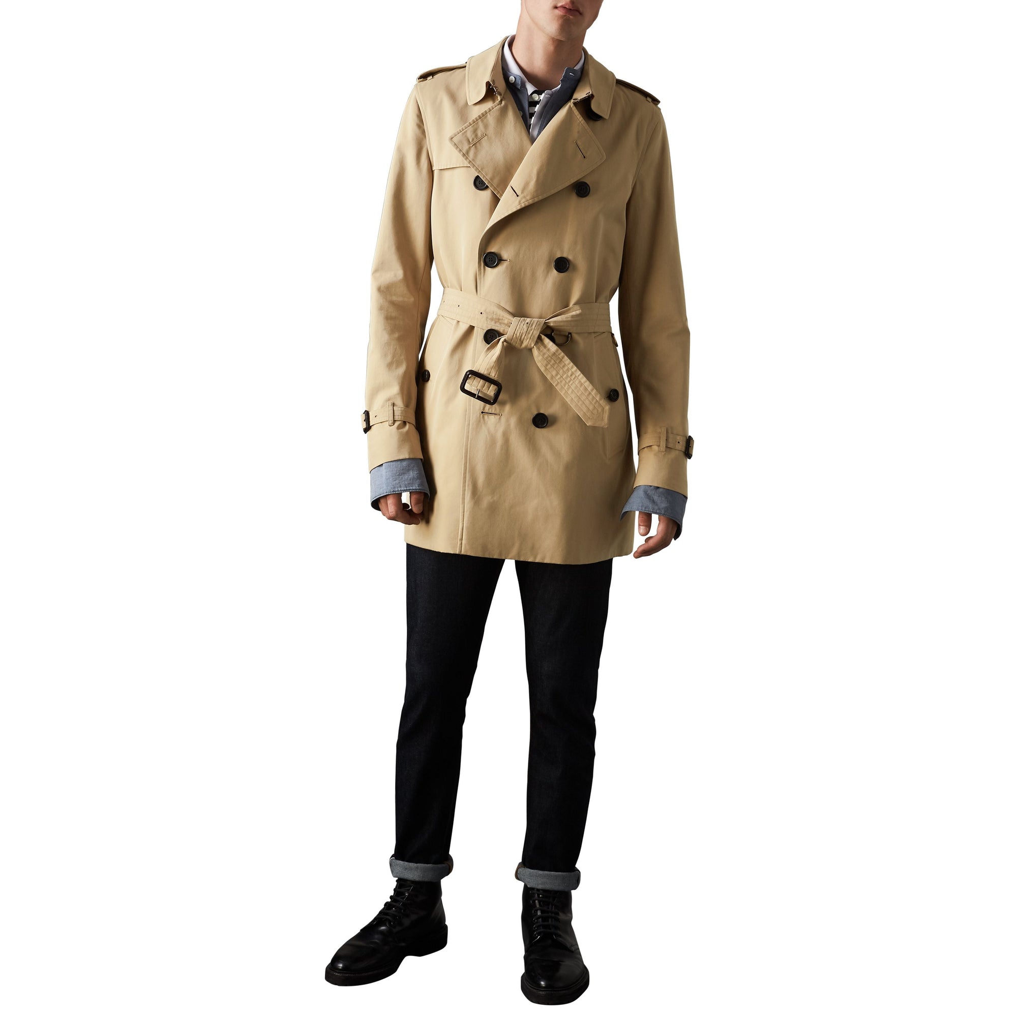 The Kensington Trench mi-long - Honey