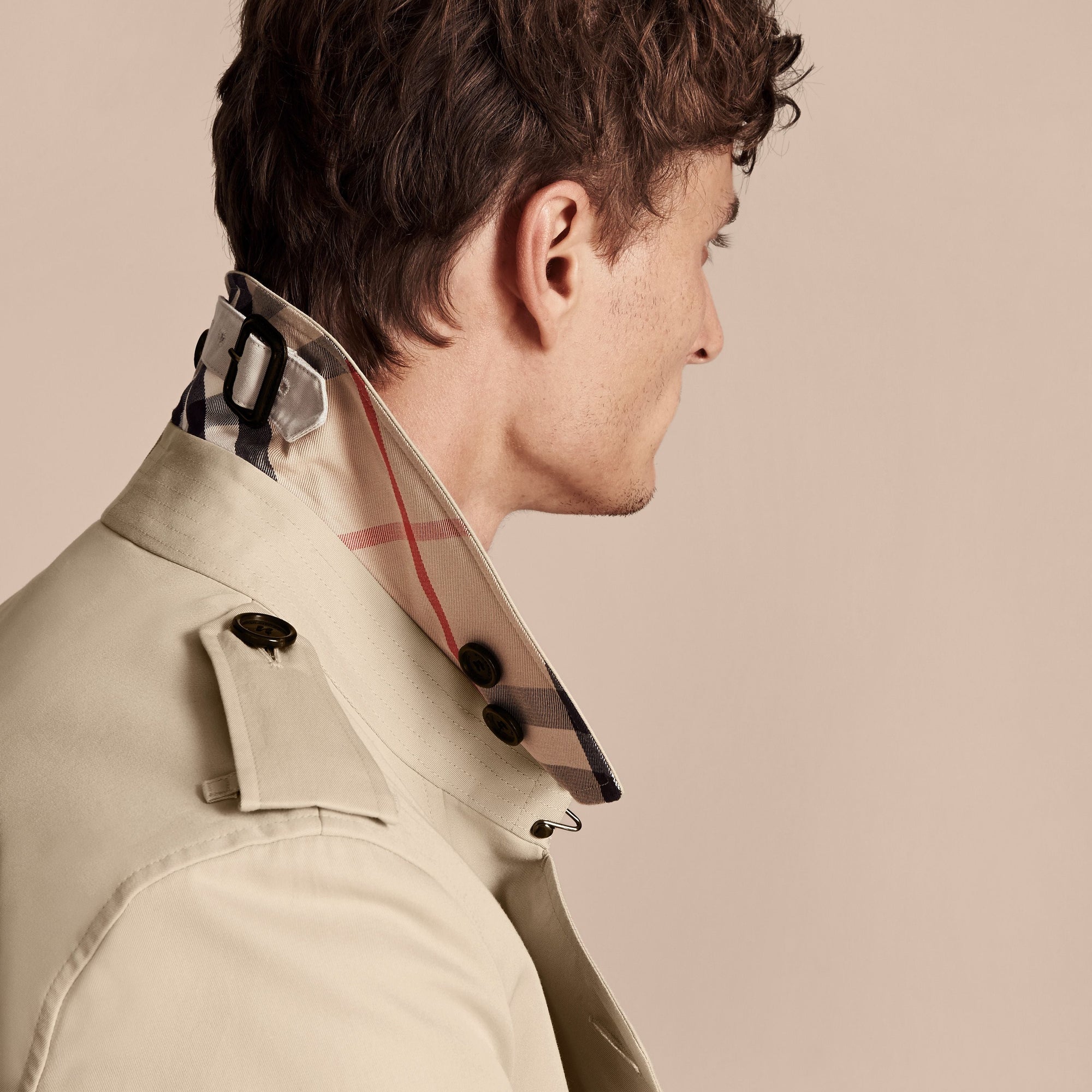 The Kensington Trench-coat Heritage mi-long - Stone