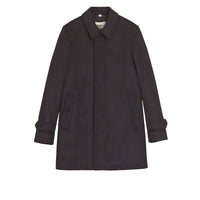 Paletot en laine vierge et cachemire - Dark Grey Melange