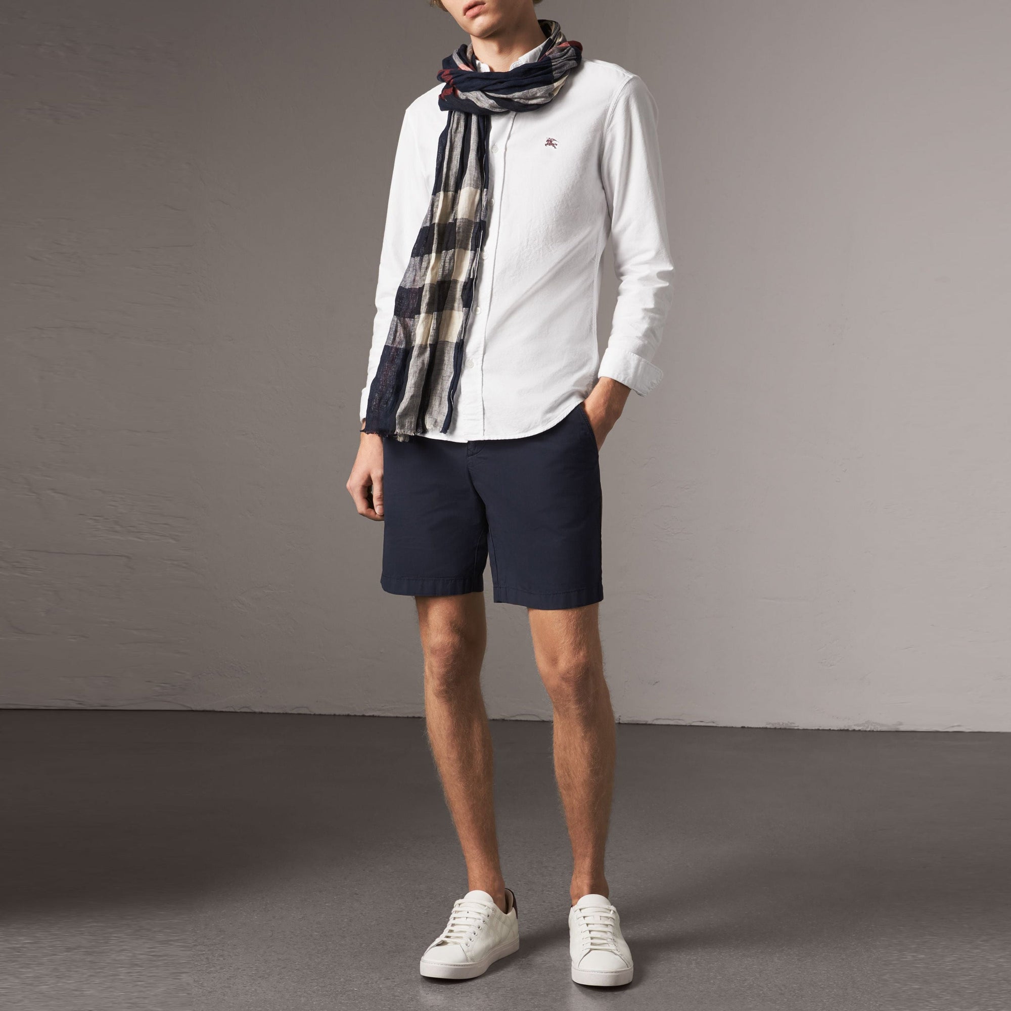 Chemise Oxford en coton - White