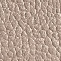 Portefeuille zippé en cuir grené emblématique - Pale Grey