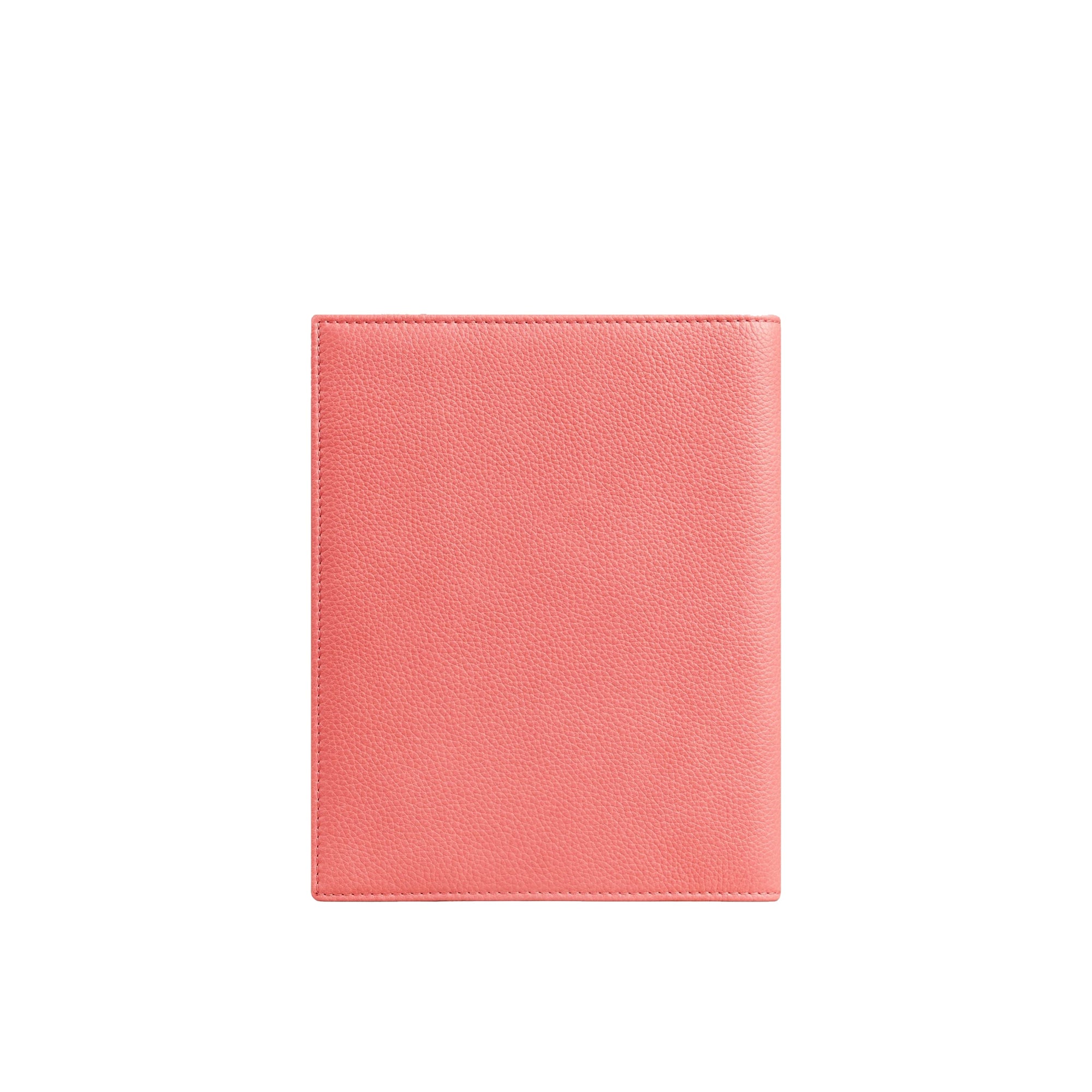 Agenda A5 en cuir grainé - Mauve Pink