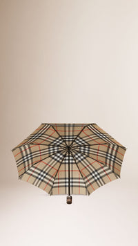 Parapluie télescopique à motif check - Camel Check