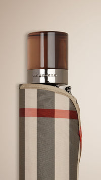 Parapluie télescopique à motif check - Camel Check