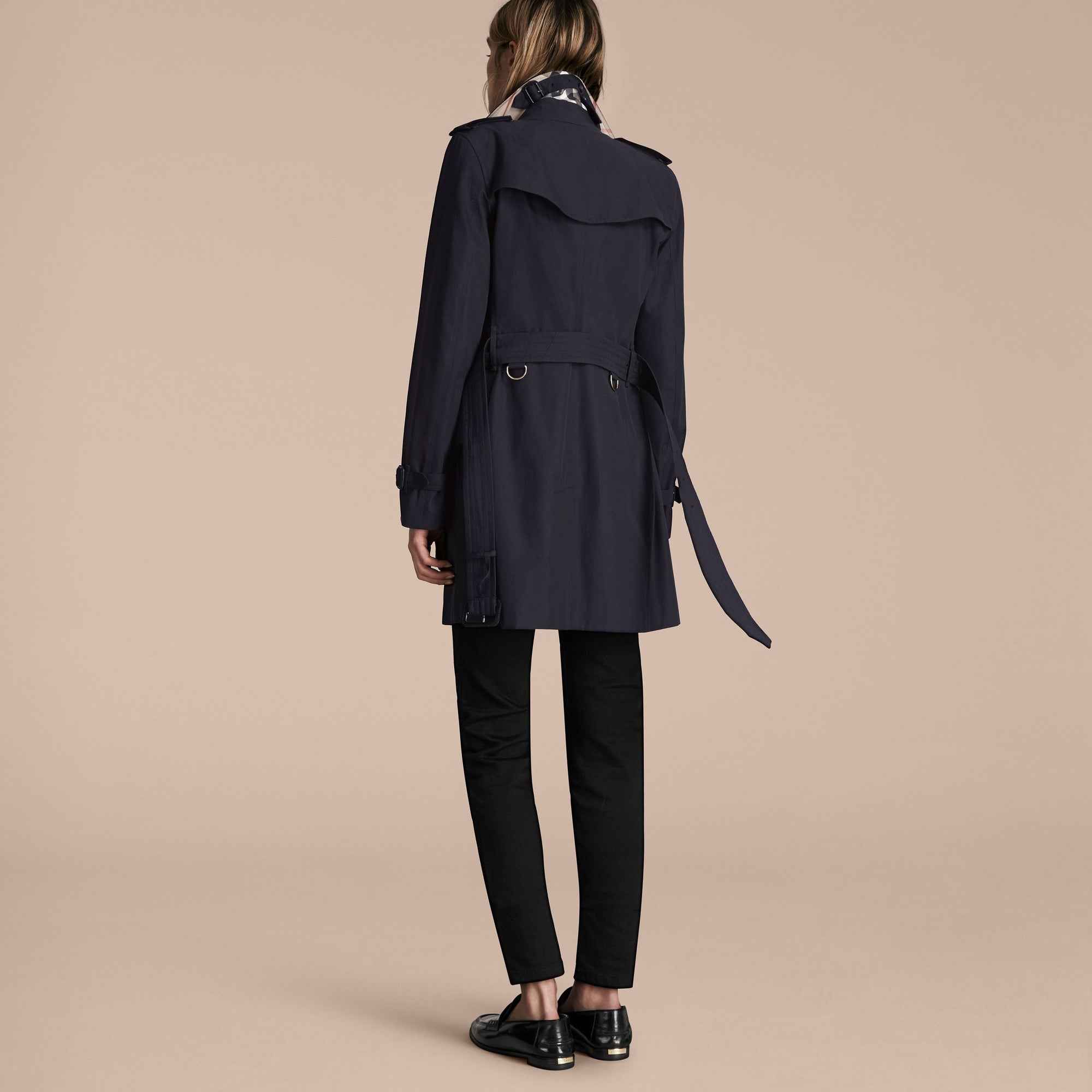 The Kensington Trench-coat Heritage mi-long - Navy