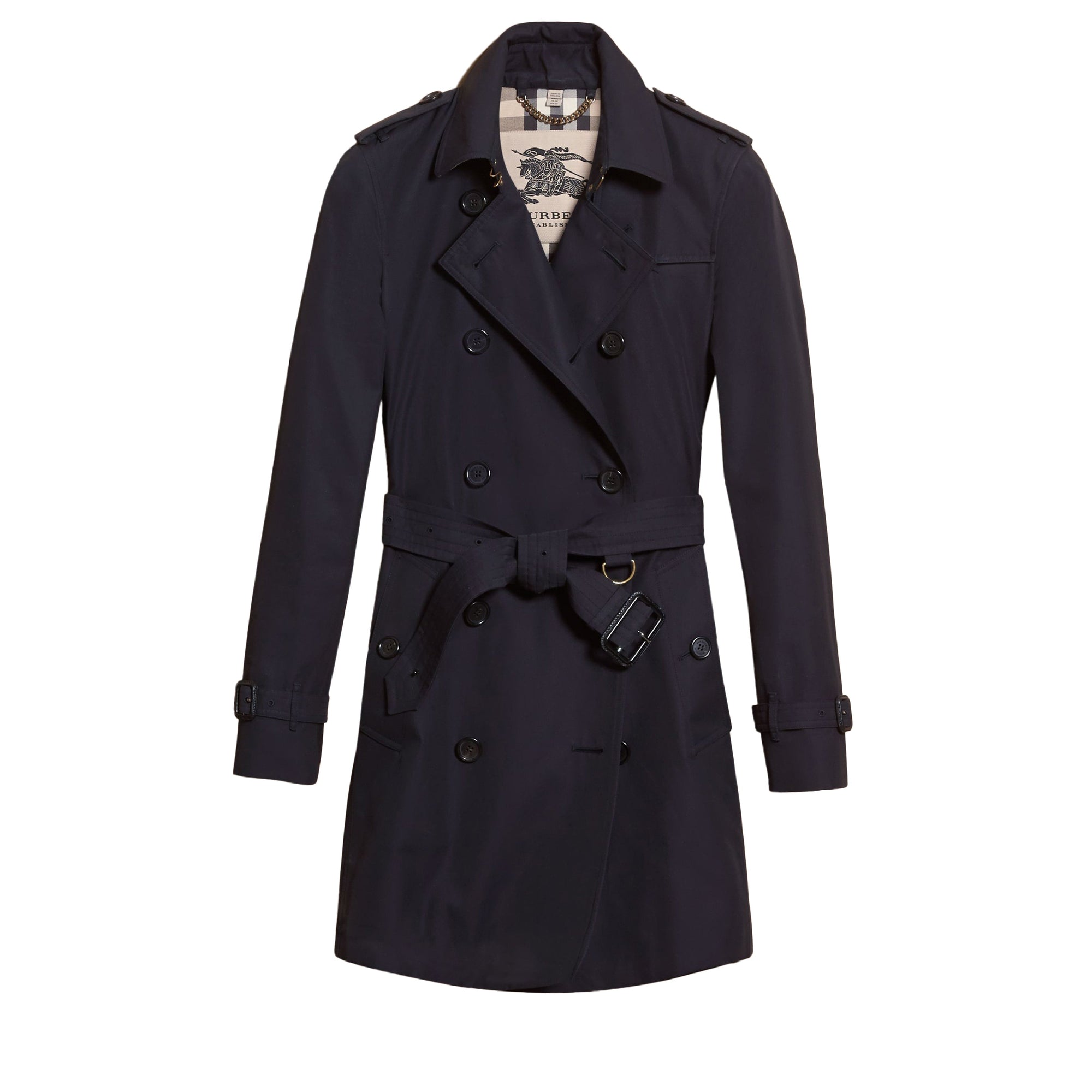 The Kensington Trench-coat Heritage mi-long - Navy