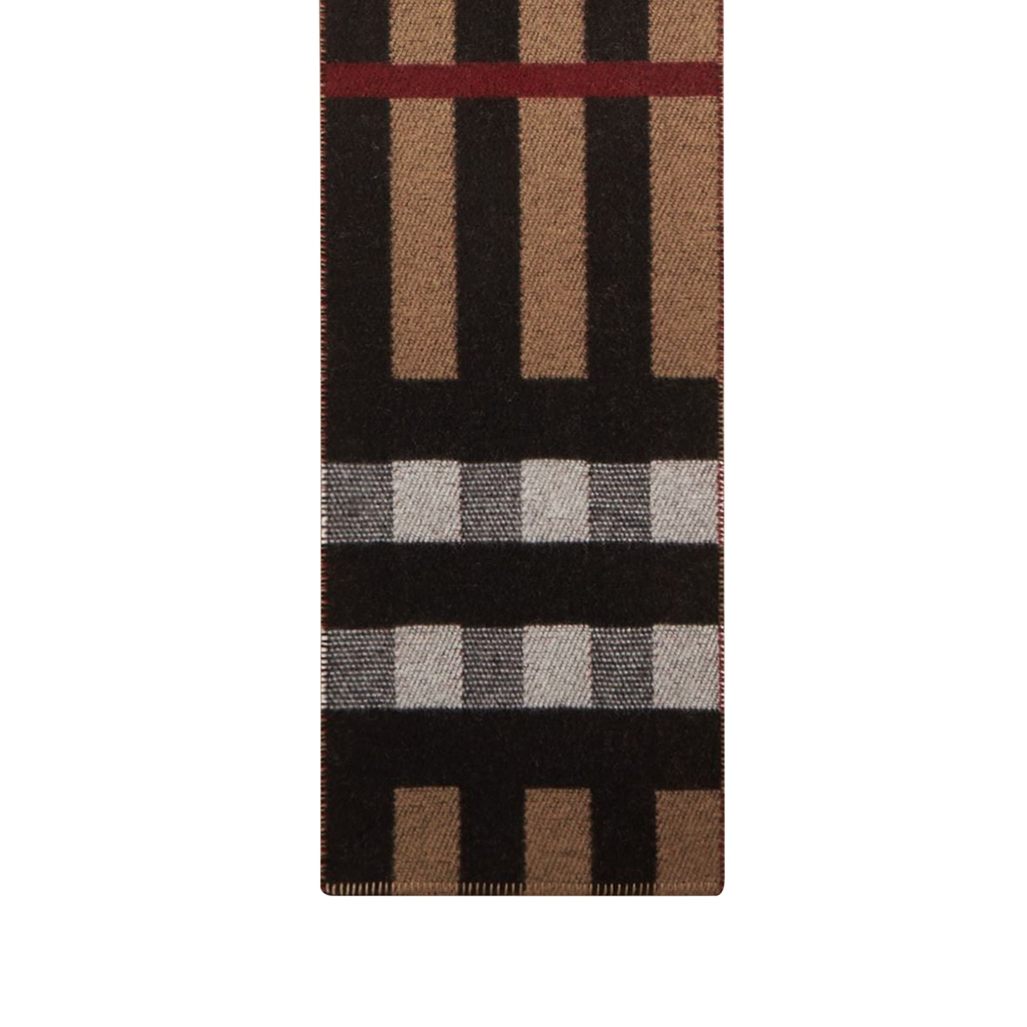 Écharpe plaid en laine et cachemire à motif check - House Check