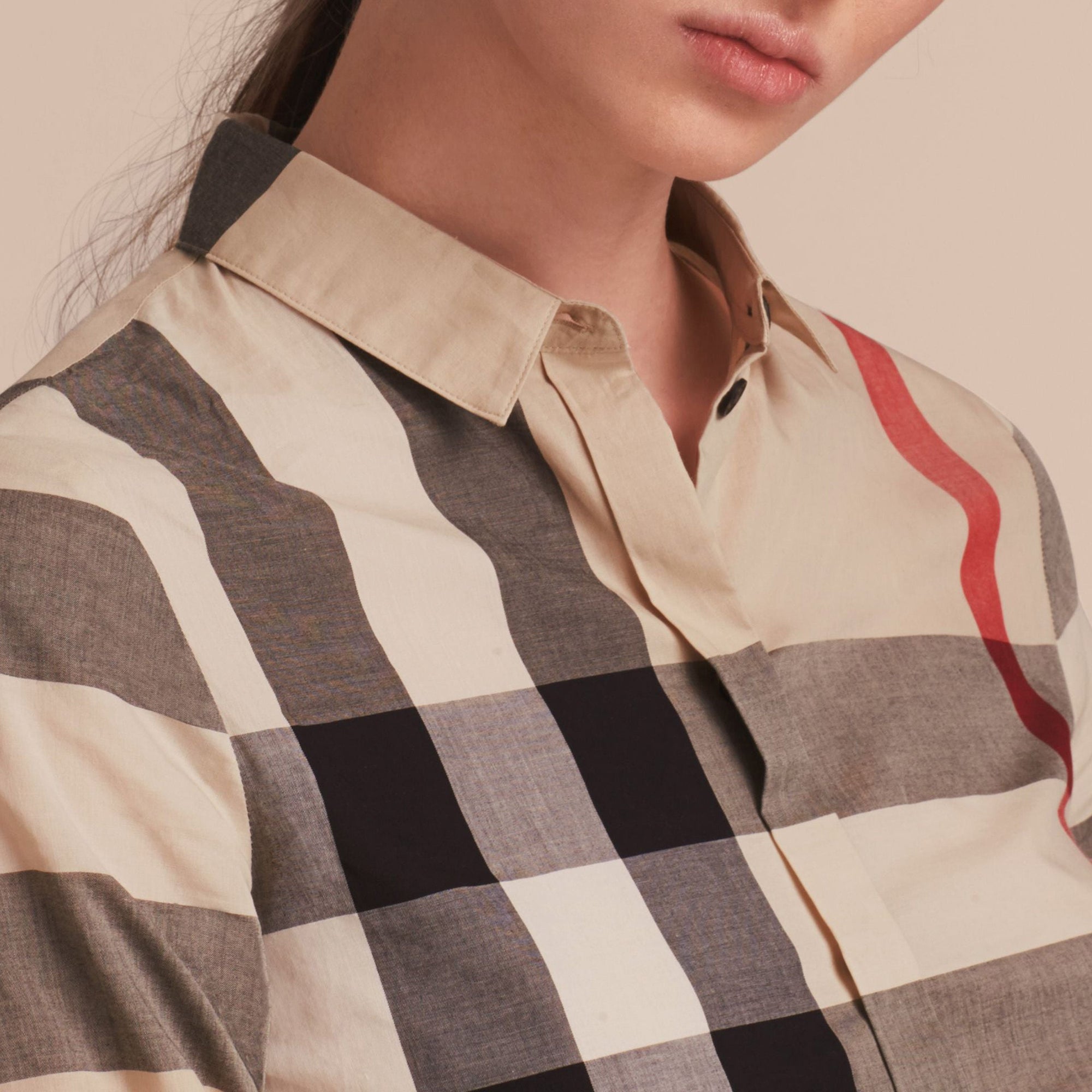 Chemise en coton à motif check - New Classic Check