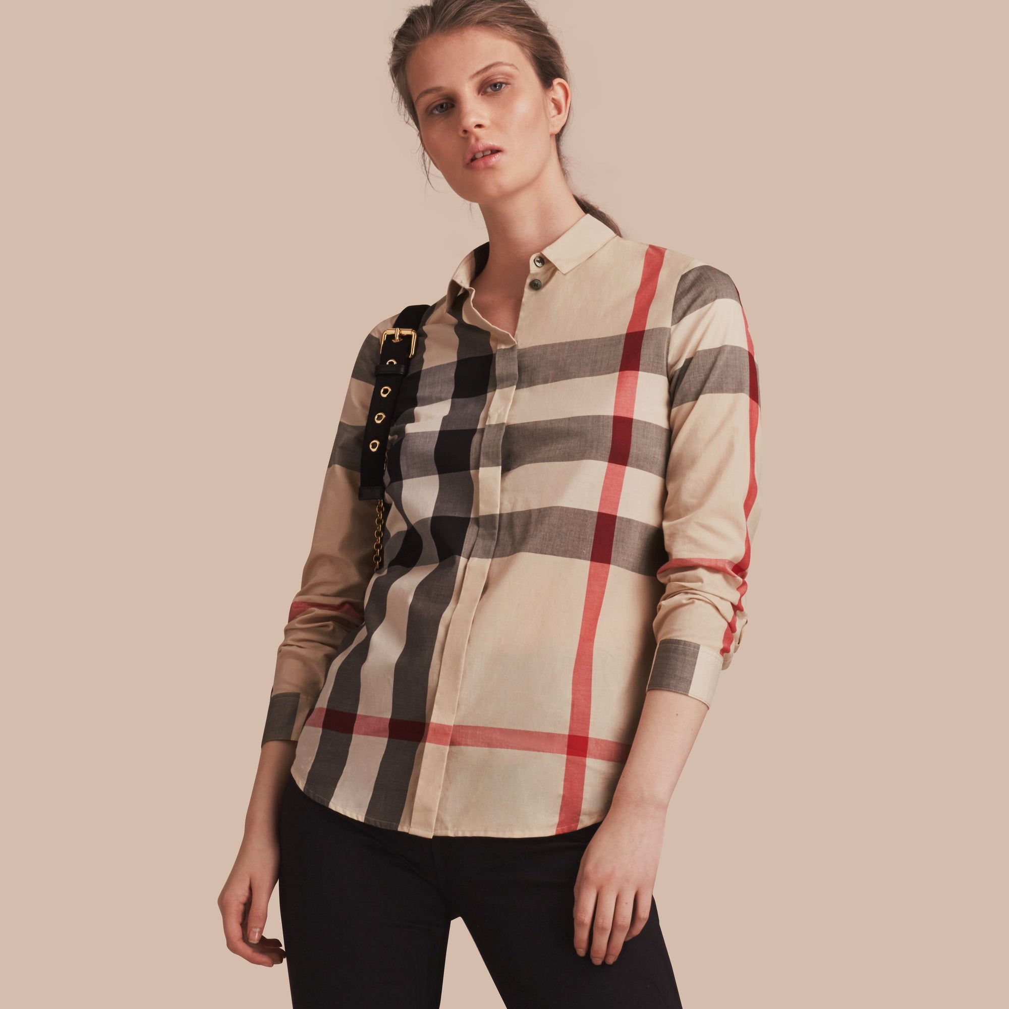 Chemise en coton à motif check - New Classic Check
