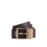 Ceinture classique à boucle et réversible - Navy & Black