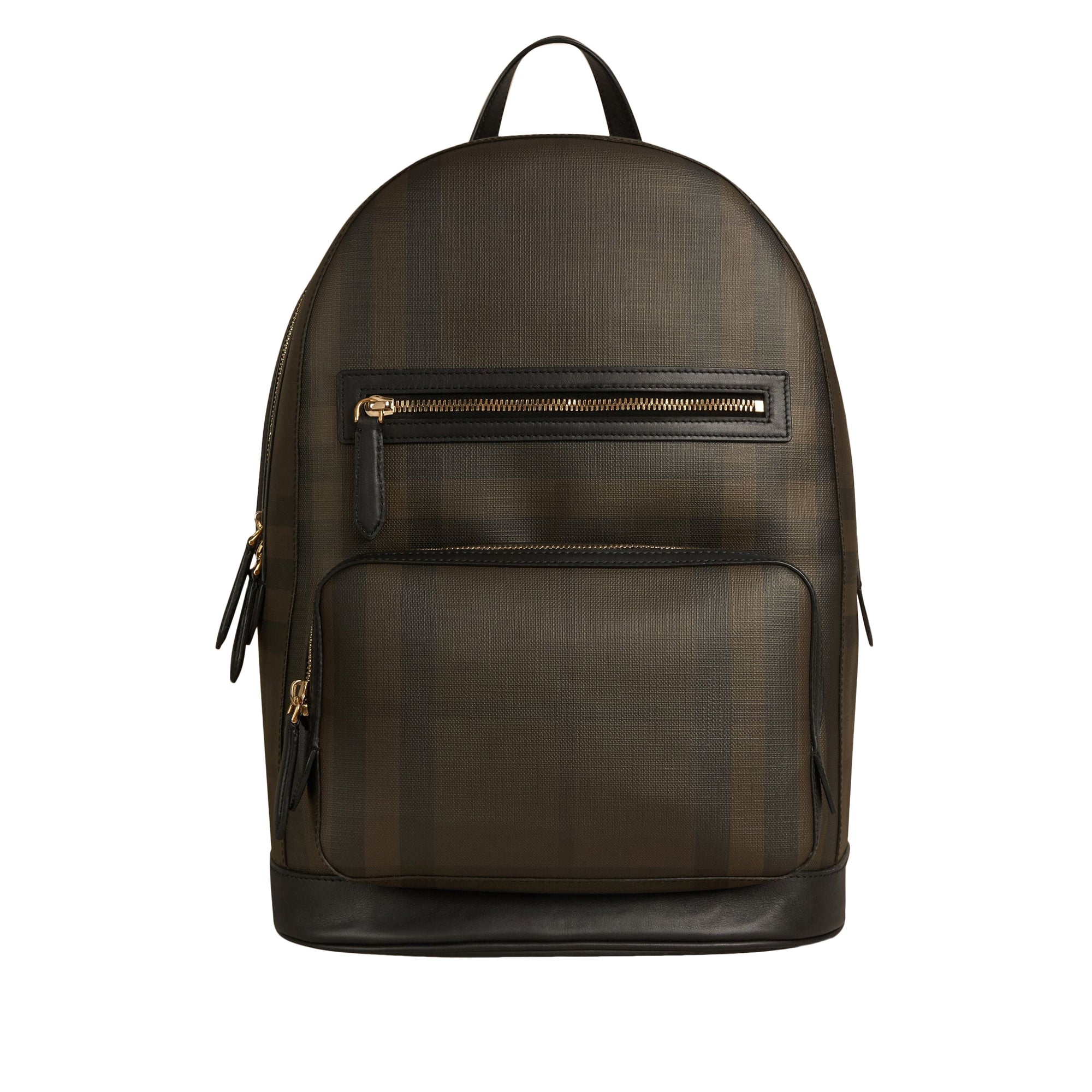 Sac à dos à motif London check - Chocolate & Black