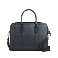 Sac The Barrow à motif London check - Navy & Black