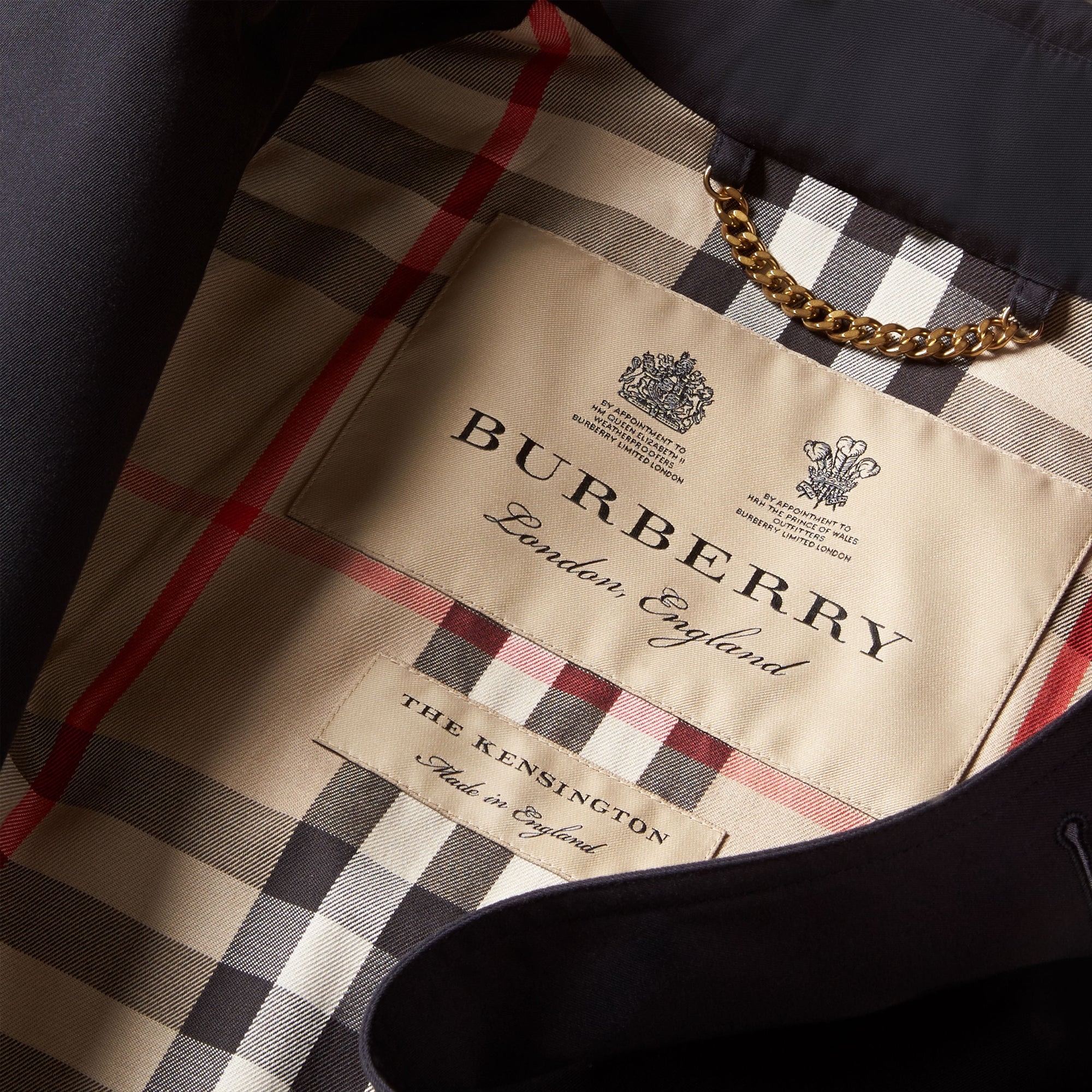The Kensington Trench-coat Heritage court - Navy
