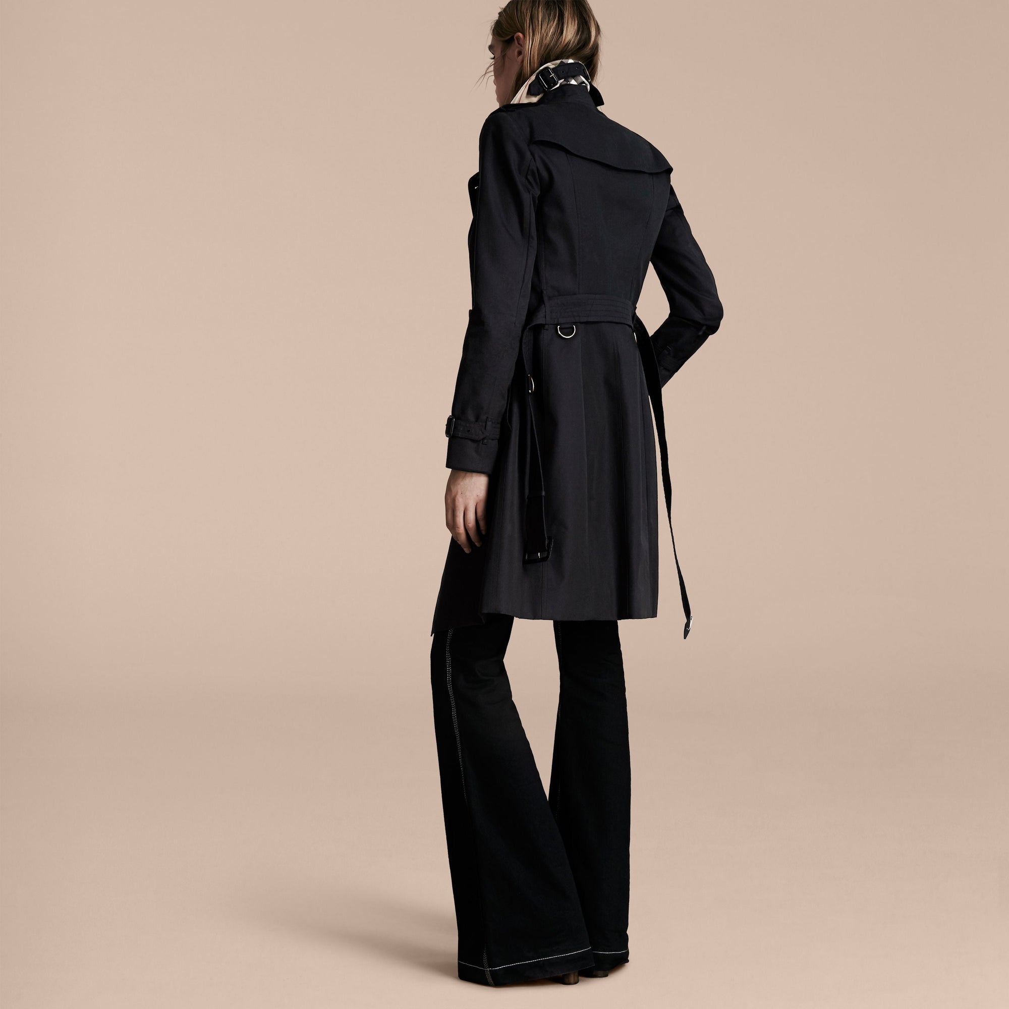 The Sandringham Trench-coat Heritage long - Navy