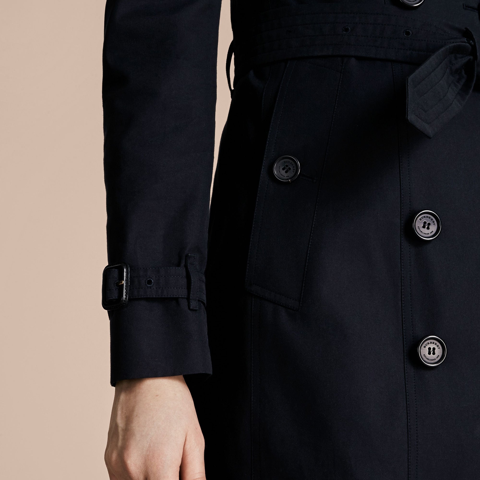 The Sandringham Trench-coat Heritage long - Navy