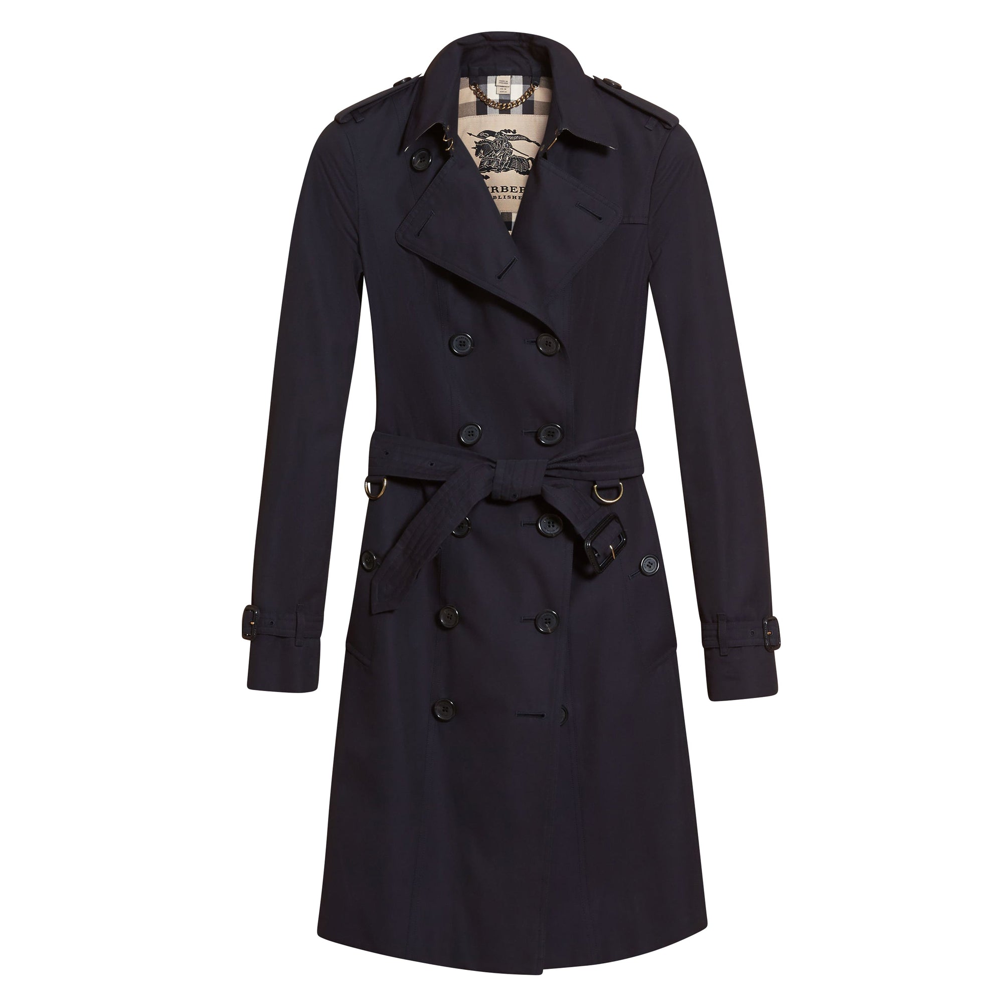 The Sandringham Trench-coat Heritage long - Navy