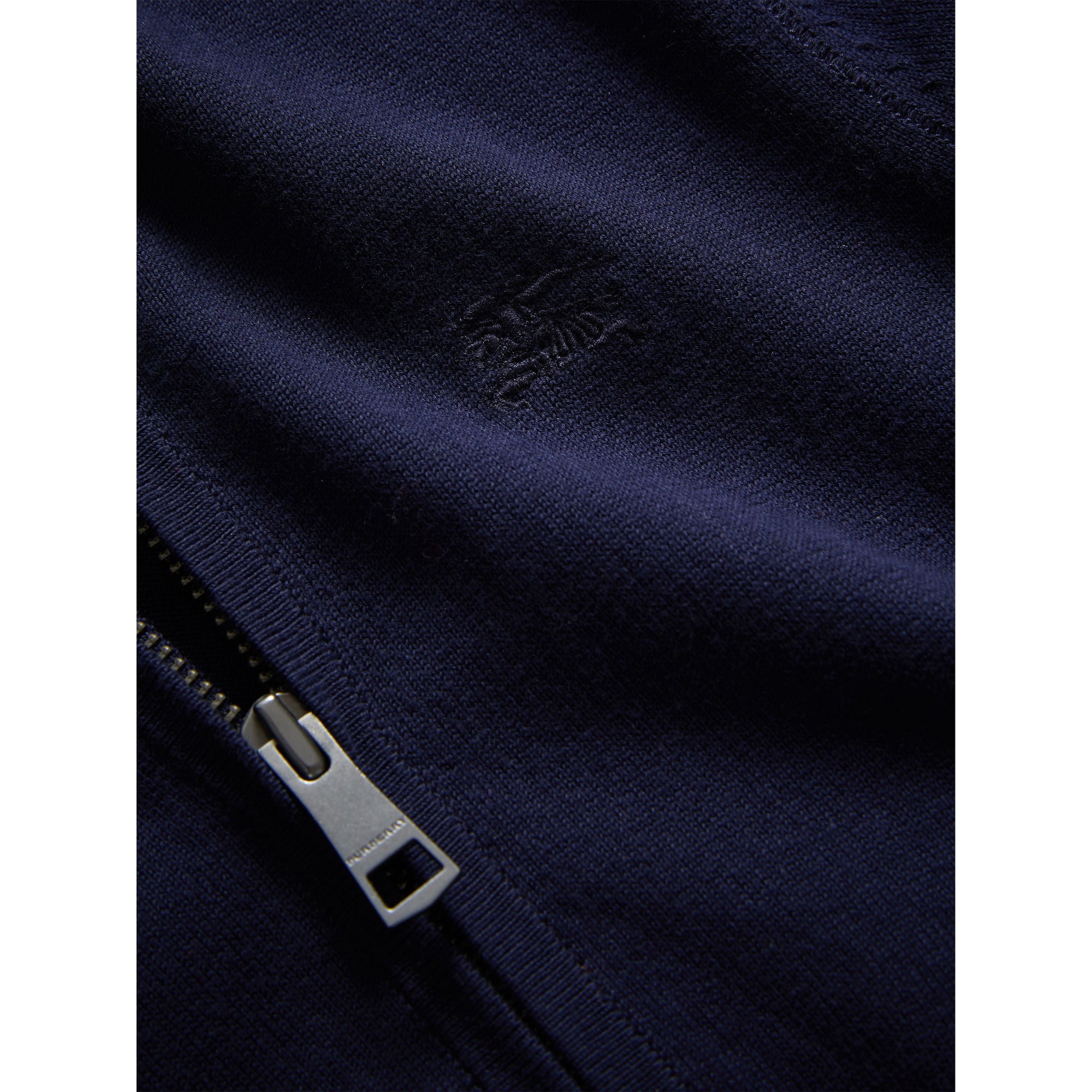 Cardigan bomber avec coudières à motif check - Navy
