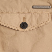 Pantalon chino léger en sergé de coton - Honey