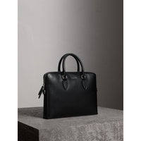 Sac The Barrow fin en cuir London - Black