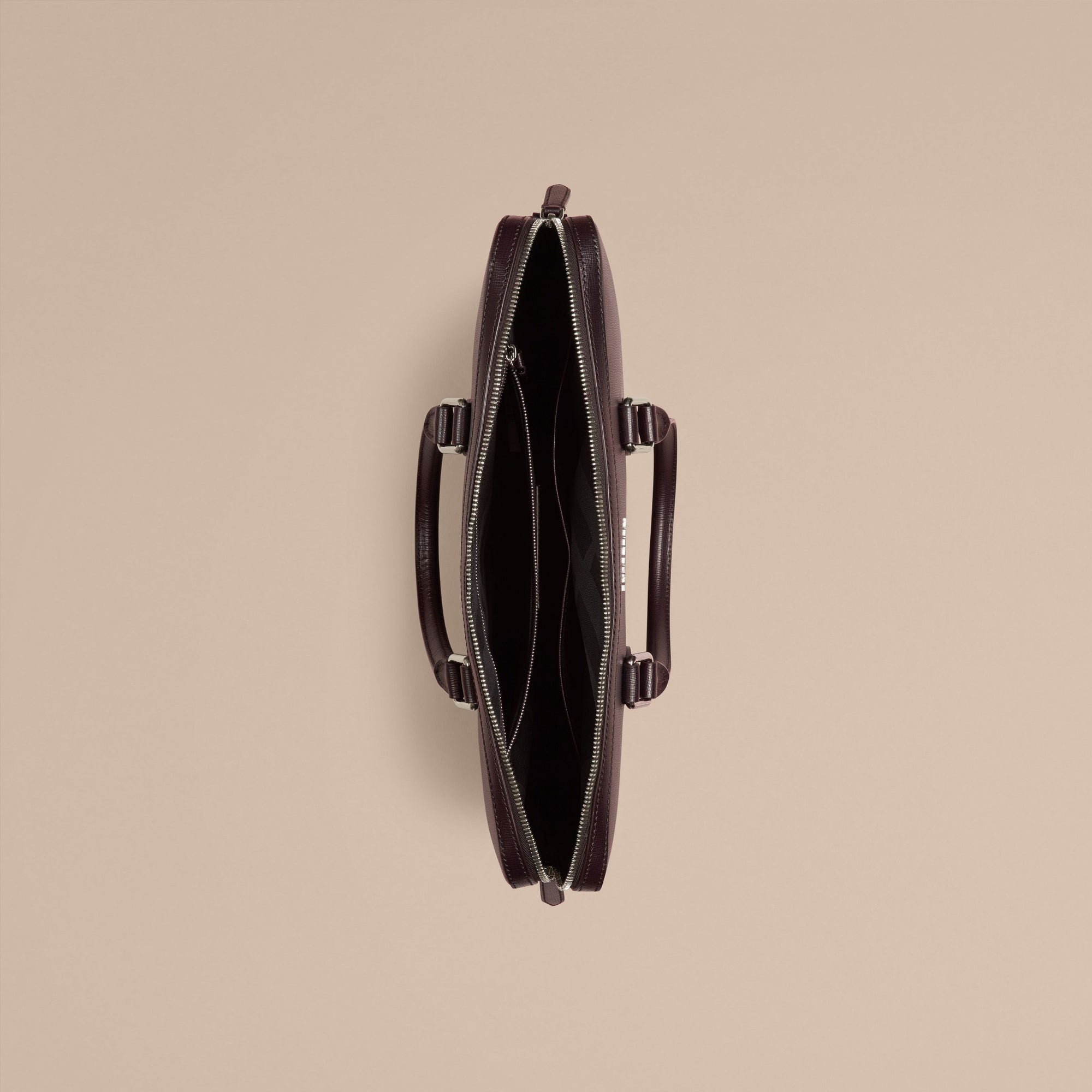 Sac The Barrow fin en cuir London - Wine