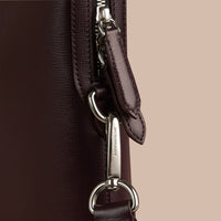 Sac The Barrow fin en cuir London - Wine