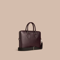 Sac The Barrow fin en cuir London - Wine