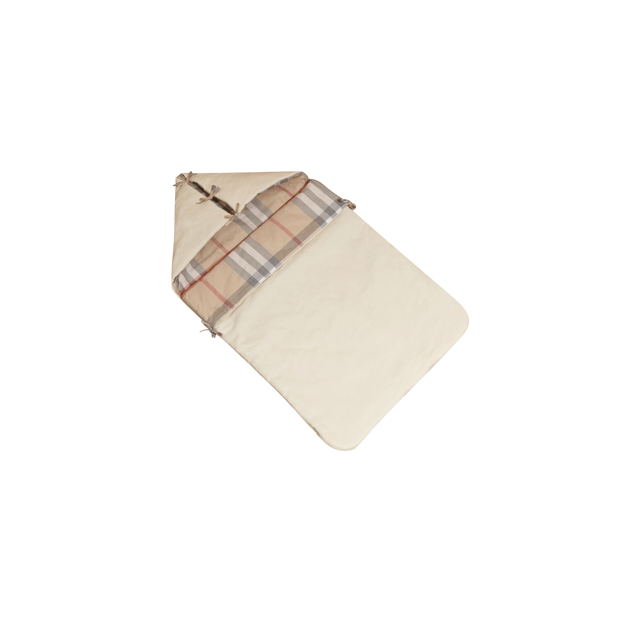 Nid d'ange doublé du motif check - Off White