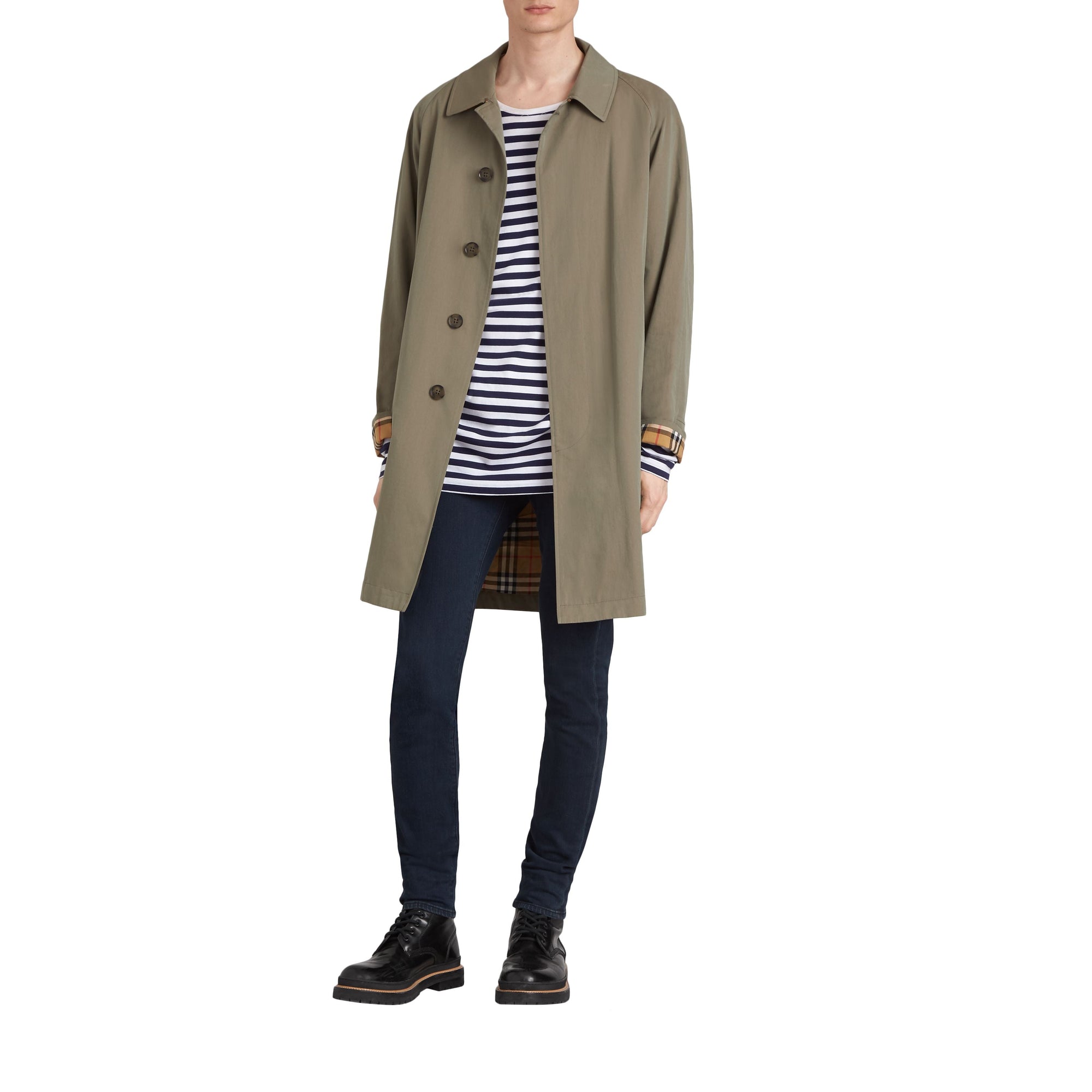 Jean de coupe slim en denim extensible - Dark Indigo