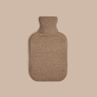 Housse pour bouillotte en cachemire à l'effigie du Danseur - Camel