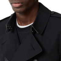 The Sandringham Trench mi-long - Black