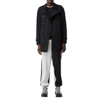 The Sandringham Trench mi-long - Black