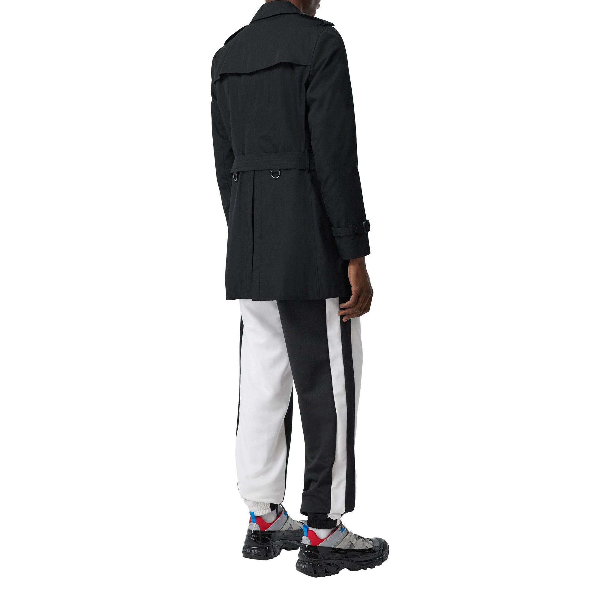 The Sandringham Trench mi-long - Black