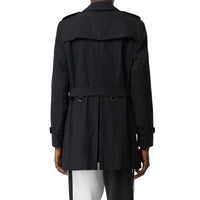 The Sandringham Trench mi-long - Black