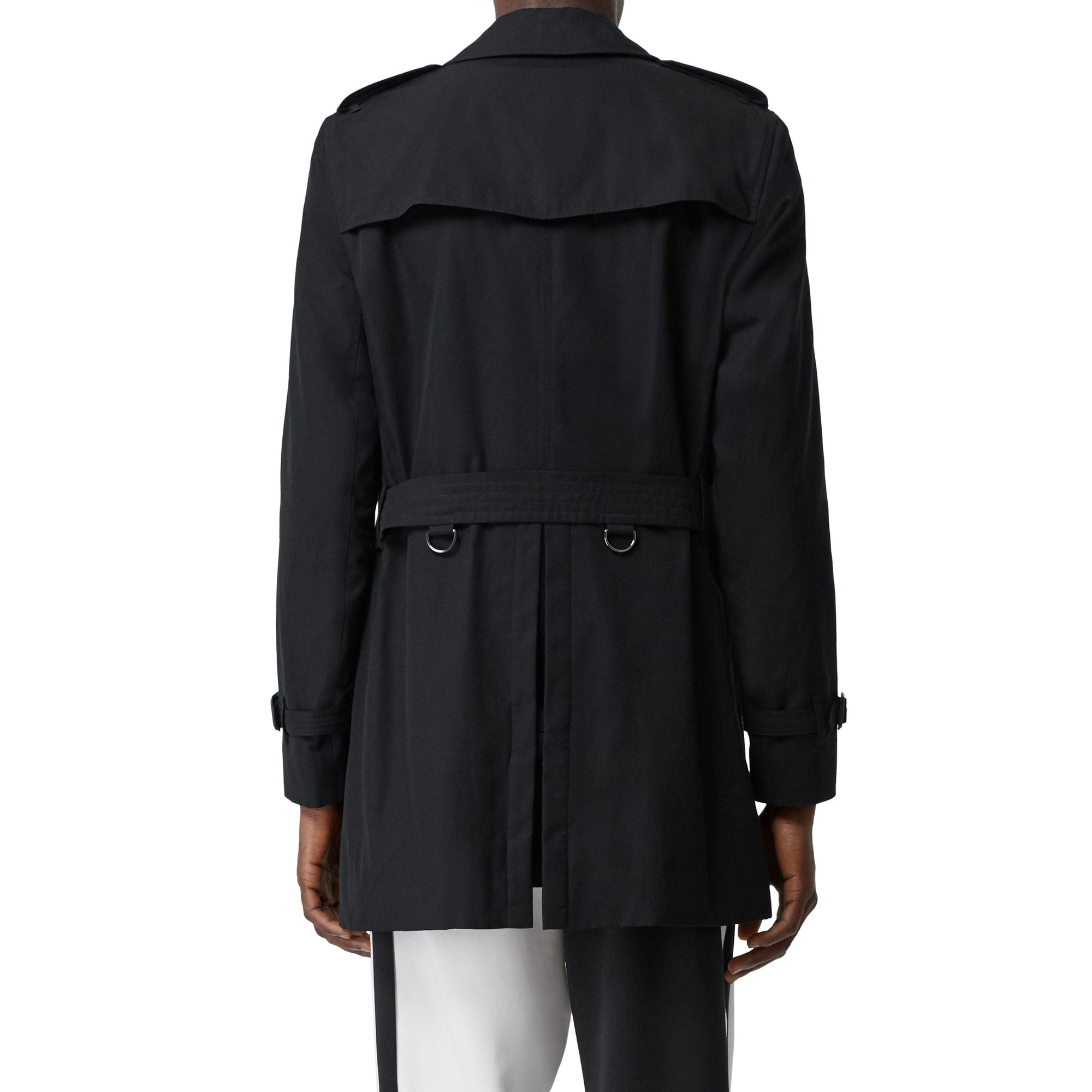 The Sandringham Trench mi-long - Black